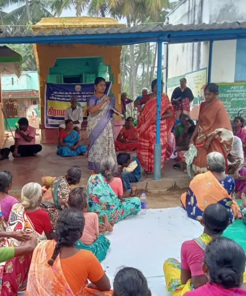 Village panchayat meeting